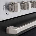 36 In. 5.2 Cu. Ft. Paramount Induction Range With 5 Element Cooktop And Electric Convection Oven In Stainless Steel With Black Matte Door view 5