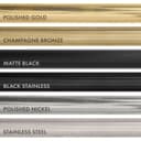 Autograph Edition 36 In. 5.2 Cu. Ft. Paramount Induction Range With 5 Element Cooktop And Electric Convection Oven In Black Stainless Steel With Champagne Bronze Helix Handle And Knob Accents view 11