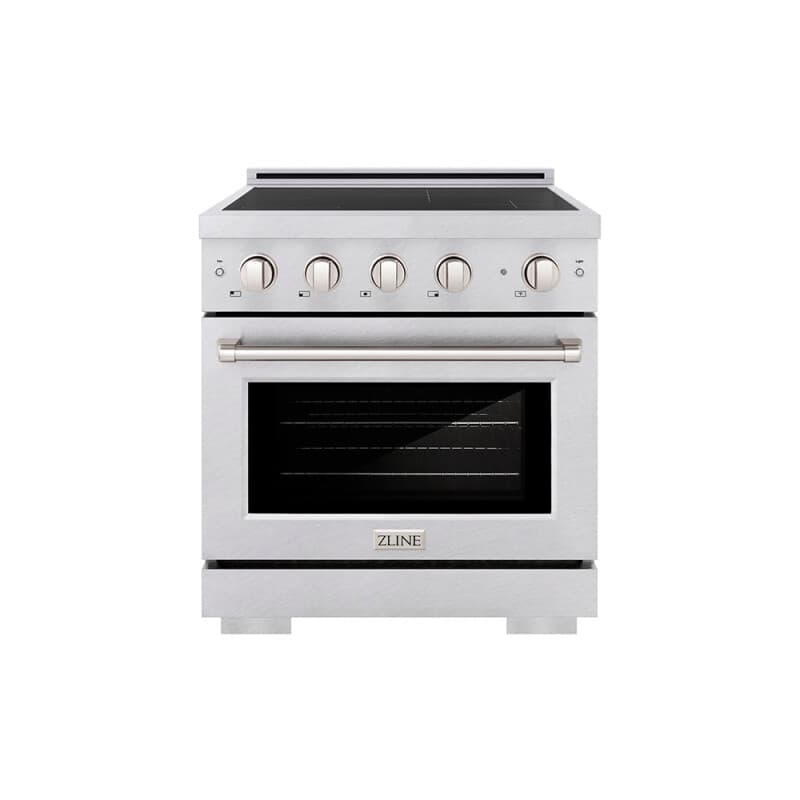 30 in. 4.2 cu. ft. Paramount Induction Range with 4 Element Cooktop and Electric Convection Oven