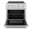 30 in. 4.2 cu. ft. Paramount Induction Range with 4 Element Cooktop and Electric Convection Oven view 3