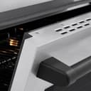 Autograph Edition 30 In. 4.2 Cu. Ft. Paramount Induction Range With 4 Element Cooktop And Electric Convection Oven In Satin Stainless Steel With Matte Black Accents view 7