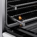30 In. 4.2 Cu. Ft. Paramount Induction Range With 4 Element Cooktop And Electric Convection Oven In Stainless Steel With White Matte Door view 8