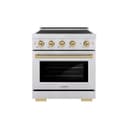 Autograph Edition 30 in. 4.2 cu. ft. Paramount Induction Range with 4 Element Cooktop and Electric Convection Oven view 1