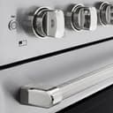 Autograph Edition 36 In. 5.2 Cu. Ft. Paramount Induction Range With 5 Element Cooktop And Electric Convection Oven In Stainless Steel With Polished Nickel Helix Handle And Knob Accents view 6