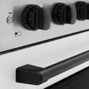 Autograph Edition 36 In. 5.2 Cu. Ft. Paramount Induction Range With 5 Element Cooktop And Electric Convection Oven In Stainless Steel With White Matte Door And Matte Black Accents view 5
