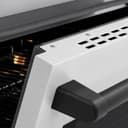 Autograph Edition 36 In. 5.2 Cu. Ft. Paramount Induction Range With 5 Element Cooktop And Electric Convection Oven In Stainless Steel With White Matte Door And Matte Black Accents view 7