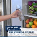 26.5 Cu.ft. Counter Depth 36 In. French 3-door Refrigerator With Internal Water Dispenser In Stainless Steel view 5