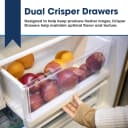 26.5 Cu.ft. Counter Depth 36 In. French 3-door Refrigerator With Internal Water Dispenser In Stainless Steel view 6