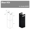2-12 in. Short Chimney Pieces for 7 ft. to 8 ft. Ceilings view 1