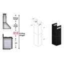 2-12" Short Chimney Pieces for 7 ft. to 8 ft. Ceilings view 2