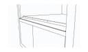 24 In. Black Stainless Steel Flush Mount Deflector For Smd2470ah view 5