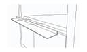 24 In. Stainless Steel Flush Mount Deflector For Smd2470asy view 4