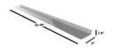 24 In. Stainless Steel Flush Mount Deflector For Smd2470asy view 6