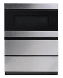 24 In. Under The Counter Microwave Drawer Oven Pedestal view 4