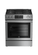 30" Stainless Steel Slide-In Gas Range view 2