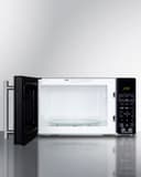 Compact Microwave with USB Ports and Allocator view 3