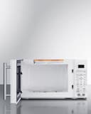 Compact Microwave with USB Ports and Allocator view 2