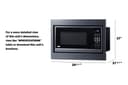 24" Wide Built-In Microwave (Trim Kit Included) view 12