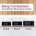 1.1 Cu. Ft. 1000w Smart Stainless Steel Countertop Microwave Oven view 18