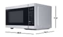 1.1 Cu. Ft. 1000w Smart Stainless Steel Countertop Microwave Oven view 19