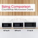 1.1 Cu. Ft. 1100w Flatbed Countertop Microwave Oven With Inverter Technology view 15