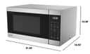 1.1 Cu. Ft. 1100w Flatbed Countertop Microwave Oven With Inverter Technology view 22