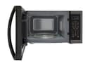 1.4 Cu. Ft. 1100w Black Stainless Steel Countertop Microwave Oven view 4