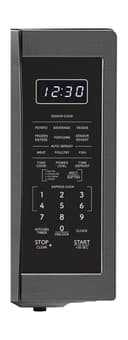 1.4 Cu. Ft. 1100w Black Stainless Steel Countertop Microwave Oven view 6