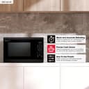 1.4 Cu. Ft. 1100w Black Countertop Microwave Oven view 13