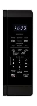 1.4 Cu. Ft. 1100w Black Countertop Microwave Oven view 8