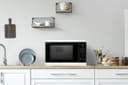 1.4 Cu. Ft. 1100w White Countertop Microwave Oven view 9