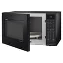 1.5 cu. ft. 900W Sharp Matte Black Carousel Convection Microwave Oven view 5