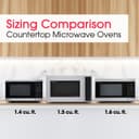 1.5 Cu. Ft. 900w Stainless Steel Convection Countertop Microwave Oven view 17