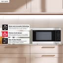 1.6 Cu. Ft. 1100w Stainless Steel Countertop Microwave Oven view 8