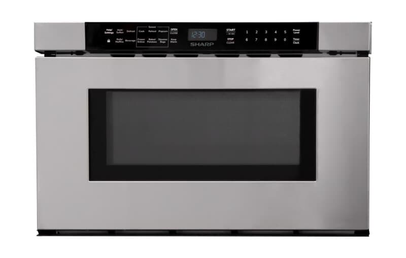 Sharp 24 In. 1.2 Cu. Ft. Built-in Stainless Steel Microwave Drawer Oven