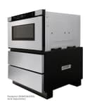 24 In. 1.2 Cu. Ft. Built-in Stainless Steel Microwave Drawer Oven view 8