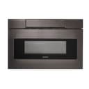 24 In. 1.2 Cu. Ft. 950w Black Stainless Steel Microwave Drawer Oven view 1