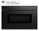 24 In. 1.2 Cu. Ft. Deco Series Built-in Smart Microwave Drawer™ Oven With Easy Wave Open In Black view 1