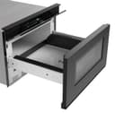 24 In. 1.2 Cu. Ft. Deco Series Built-in Smart Microwave Drawer™ Oven With Easy Wave Open In Black view 4
