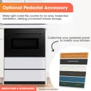 24 In. 1.2 Cu. Ft. Deco Series Built-in Smart Microwave Drawer™ Oven With Easy Wave Open In Black view 11