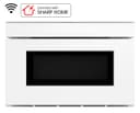 24 In. 1.2 Cu. Ft. Deco Series Built-in Smart Microwave Drawer™ Oven With Easy Wave Open In White view 1