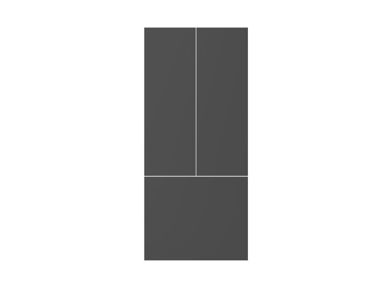 Front Panel Kit  for 36” FRENCH DOOR Refrigerator REF36FDBZPNV/24  Contains 3 Panels