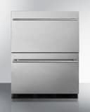 24" Wide 2-Drawer All-Refrigerator, ADA Compliant view 1