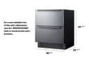 27" Wide 2-Drawer All-Refrigerator view 10