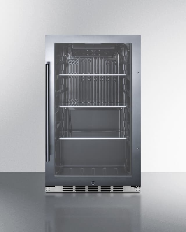 Shallow Depth Indoor/Outdoor Beverage Cooler