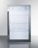 Shallow Depth Indoor/Outdoor Beverage Cooler, ADA Compliant view 5