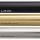 Autograph Edition Sierra Pull Down Spring Single Handle Kitchen Faucet In Matte Black And Champagne Bronze view 10