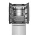 36 in. 19.6 cu. ft. French Door Built-In Bottom Freezer Refrigerator with Water Dispenser and Ice Maker view 1