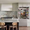36 in. 19.6 cu. ft. French Door Built-In Bottom Freezer Refrigerator with Water Dispenser and Ice Maker view 11