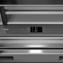 36 in. 19.6 cu. ft. Panel Ready French Door Built-In Bottom Freezer Refrigerator with Water Dispenser and Ice Maker with Stainless Steel Interior view 9